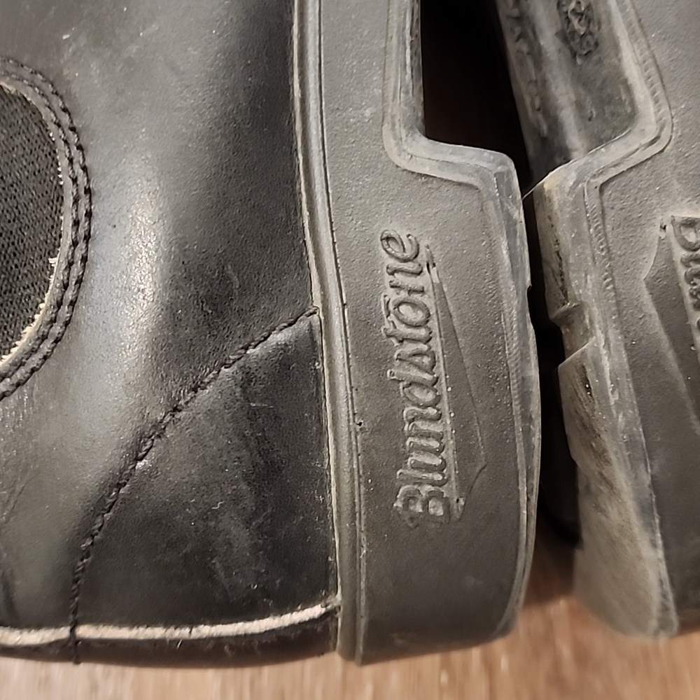 Blundstone Chelsea Boots Original #510 Black Leather Classic Women's size 7.5 - Picture 7 of 16